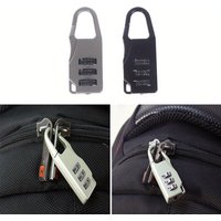 5Pcs/Lot Mini Travel Padlock Aluminum Alloy Luggage Locks Set with 3 Digit Resettable Combination Code for Suitcases and Bags