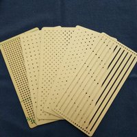 embroidery kit patchwork Hand account sew tool Quilting ruler Acrylic Sashiko design mould Template линейка borduurwerk