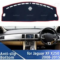 Für Jaguar XF X 250 2008-2015 LHD RHD Dashboard Abdeckung Dash Board Matte Teppich Pad Schatten Cape Decke auto Zubehör 2012 2013 2014