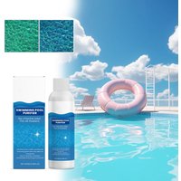 Pool Water Clarifier Liquid, 100ml Swimming Pool Purifier for Cleaning, Odor Removal&Clear Water Fast-Dissolving Cleaning Liquid