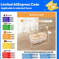 Electric Baby Crib Cradle, 0-18 MonthsInfant Bed Auto Swing with Remote Control&Music,25KG/55LBS Capacity,Foldable Baby Bassinet