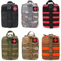 Portable Tactical First Aid Kit Medical Bag For Hiking Travel Home Emergency Treatment Case Survival Tools EDC MOLLE Pouch