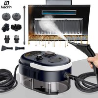Steam Cleaner High Pressure Steam Cleaner 1500W Handheld High Temperature Steam Cleaner for Home Kitchen Hood Car Steam Cleaning