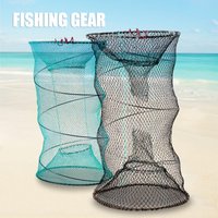 Telescopic Crab Crayfish Lobster Catcher Pot Trap Fishing Net Eel Prawn Shrimp Live Bait Eel Crab Lobster Minnows Crawfish Net