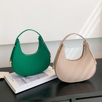 Women Female Crocodile Grain Cute Handbags Underarm Bags Purses Shoulder Bag