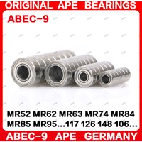 10pcs ABEC-9 bearing MR52 MR62 MR63 MR74 MR83 MR84 MR95 MR104 MR105 MR106 MR115 MR117 MR128 MR126 MR148 MR137 MR125 ZZ bearings