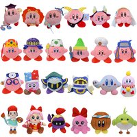 24 Styles Kirby Plush Stuffed Toys 12 Constellations Scorpio Libra Kirby Chef Cosplay Toys Adeleine Snowman Christmas Gifts