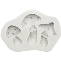 New Mushroom Silicone Mold Chocolate Candy Clay Mold for Diy Dessert Crystal Ice Mold Handmade Decor Baking Tool