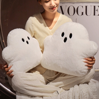 Kawaii Halloween Stuffed Animal Spoofing Ghost Pumpkin Bat Creative Throw Pillow Party Gift Doll Home Bedroom Decoration