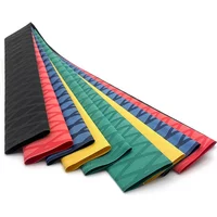 AliExpress NONE Black Soft Anti-slip Heat Shrink Tube 50mm Wear-resistant Grip Bicycle Handlebar/Fishing Rod DIY Grip Cover