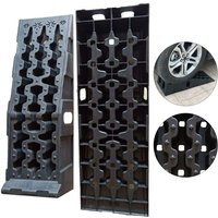 Car maintenance bracket, anti slip plastic, car repair tool, maintenance ramp, slope board, ladder, oil change ramp Accessories