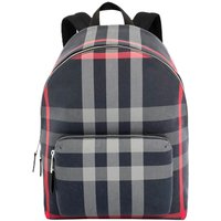 BURBERRY Jeff Check Backpack in Navy/Grey 80840571