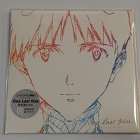 Utada Hikaru One Last Kiss Neon Genesis Evangelion First Release CD + Sticker Two-dimensional Pop Song Music Cd Disc