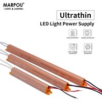 12V 24V 24W 36W 72W Ultra-Thin Switching LED Driver Power Supply Aluminum LED Power Supply for Home Light Strips AC 100-240V