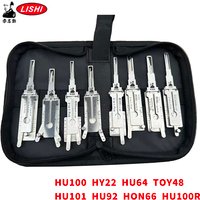 8PCS LISHI 2in1 Decoder For Volkswagen Audi Mercedes-Benz Skoda Porsche Ford Chevy Buick Hyundai Toyota BMW Locksmtihs tool