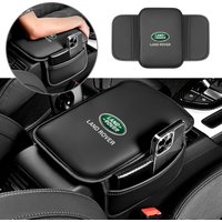 Car Armrest Box Pad Leather Center Console Cushion Mat Accessories For Land Rover Discovery 3 Velar Vogue Freelander SVR Evoque