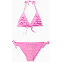 Feste Bandage Mädchen Bikini Set Neue Sommer Multi Falbala Kinder Mädchen Bademode Badeanzug Kinder Biquini Infantil Badeanzug