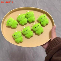 (HB05) Alien Cat Plush Toy Cartoon Stuffed Animal Keychain Accessories Creative Ugly Cute Backpacks Pendant Party Gift(Ce14)