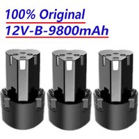 High Capacity 12V 9800mAh Universal Rechargeable Battery For Power Tools Electric Screwdriver Electric drill Li-ion Battery
