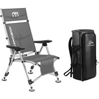 Aluminium Alloy Outdoor Fishing Chair 낚시의자 Foldable кресло для рыбалки Portable стул для рыбалки Reclining krzesło wędkarskie