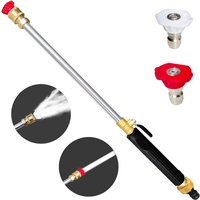 High-pressure Car Washing Water Gun Portable Household Cleaning Full-copper Nozzle Water Jet For Car Washing Garden Water Gun
