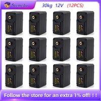 12PCS Feetech 12V 30KG STS3215 High Torque Intelligent Bus Servo 360 Degree TTL Robot for Ai Robotics Arm/DIY Programming Robot