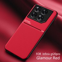 Case For Infinix GT20 Pro Leather Texture Magnetic Slim Matte Cover For Infinix GT 20 Pro GT20Pro Shockproof Bumper Funda