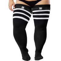 American Trends Plus Size Womens Thigh High Socks for Thick Thigh Extra Long Over the Knee Stockings Leg Warmers Boot Socks