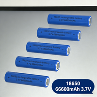 3.7V 18650 Power Battery 66600mAh 20A – for High-Power Flashlights/Searchlights, High-Discharge Cell, Free Shipping