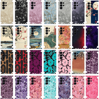 Skins Grain Film Wrap Phone Back Sticker For SAMSUNG Galaxy S25 S26 Ultra S24 Plus S22 Ultra S22 S21 FE Film
