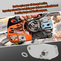 Performance Muffler Exhaust Cover 2.0 For Echo 2511T Ported Echo CS 2511T Polar Port Chainsaw