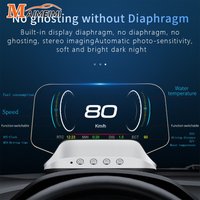 Newest C3 Navigation Head Up Display GPS+OBD2 On Board Computer Projector HUD Speed Fuel Consumption Car Speedometer Projection