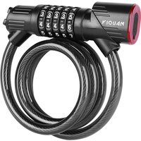 AliExpress Bicycle Lock Comes With Intelligent Light Sensing Charging Tail Lights Mountain Bikes Road Bikes Password Locks Anti-theft Locks