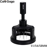 AliKisscafe WDT Tools 51mm 54mm 58mm Espresso Stirrer Needle Distributor Adjustable Depth Barista Tools Coffee Maker Accessories