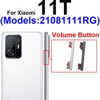On Off Power Volume Side Button For Xiaomi Mi 11T 21081111RG 11T Pro Power Volume Control SideKey Repair Parts