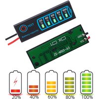 1 S-8 S 18650 Li-Ion Lipo Lithium 5-30 V Blei Säure Batterie Level Anzeige Tester LCD Display Meter Modul Kapazität Spannung Meter