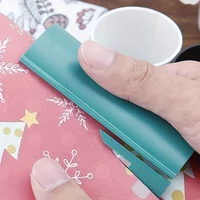 1pcPortable Mini Wrapping Paper Cutter-Gift Wrap Cutting Knife,Tube-Shaped Packaging Paper Cutter Christmas Packaging Paper Tool