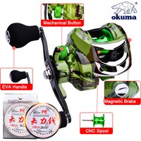 okuma 10KG Max Drag 7.2:1 High-Speed Gear Ratio Fishing Reel