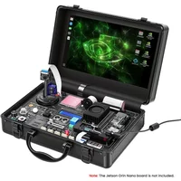 Elecrow Jetson Orin Nano Starter Kit with AI Voice Module 8MP Camera 30 Sensors 38 Lessons (No Jetson Orin Nano Included)