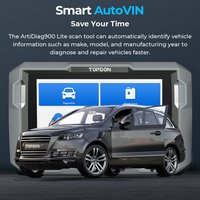 TOPDON AD900 LITE OBD2 Scanner Auto-Diagnosegerät Bluetooth Kabellos Bidirektionale Steuerung OBD Kfz-Scanner Aktiver Test