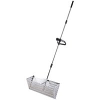 Sand Rake Sifting Easy Cleanup Premium Large Versatile Stainless Steel Convenient Telescopic Handle Pet Shovel Beach Sifter