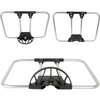 AliExpress NONE Bicycle Bag Aluminum Alloy Rack Frame For Brompton Folding Bike Front Bags Bracket Backpack Carrier Block Flat Frame