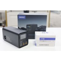 AWithZ UF20B Punktschweißgerät 10,5 kW Spitzenleistung 1750 A Kondensator-Batterie-Punktschweißmaschine 99 Gänge 3 Modi Auto Manuell Fußpedal bis 0,4 mm für 18650 21700 LiFePO4 Akkupack