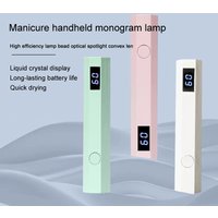 Mini Timing Display Portable Handheld Mini nail lamp Family Quick-drying Flashlight pen Rechargeable Nail Dryer UV LED Nail Pen