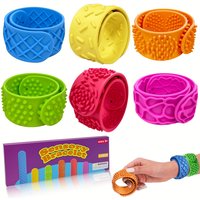 Children's Sensory Clapping Wristband, Stress-Relief Toy Elastic Wristband, Suitable for Boys and Girls, Sensory Item for Calmin