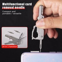 Multifunctional Folding Screwdriver Tool Keychain Portable Mini Emergency Repair Tools Home Use Outdoor EDC Multi-tools