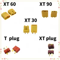 5pairs -10pairs XT30, XT60, XT90, T-plug, XT plug male female aircraft model connector adapter banana head