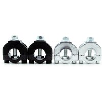 Mini Motorcycle 7/8'' 22mm Handlebar Bar Risers Mount Bracket Clamp Taper Replacement For 47cc 49cc 2 Stroke Pocket Dirt Bike