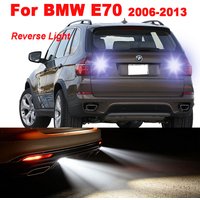 2Pcs T15 LED Reverse Light Backup Lamp T15 W16W For BMW X5 E70 2006 2007 2008 2009 2010 2011 2012 2013 Canbus Car Backup Bulbs