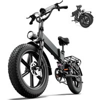AliExpress URLIFE T5 adult E-bike 48V 13Ah battery 750W Foldable Electric Bike,20-inch All-terrain fat tire E-Mountain bike